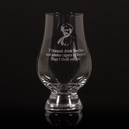 "If I Cannot Drink Bourbon" Glencairn