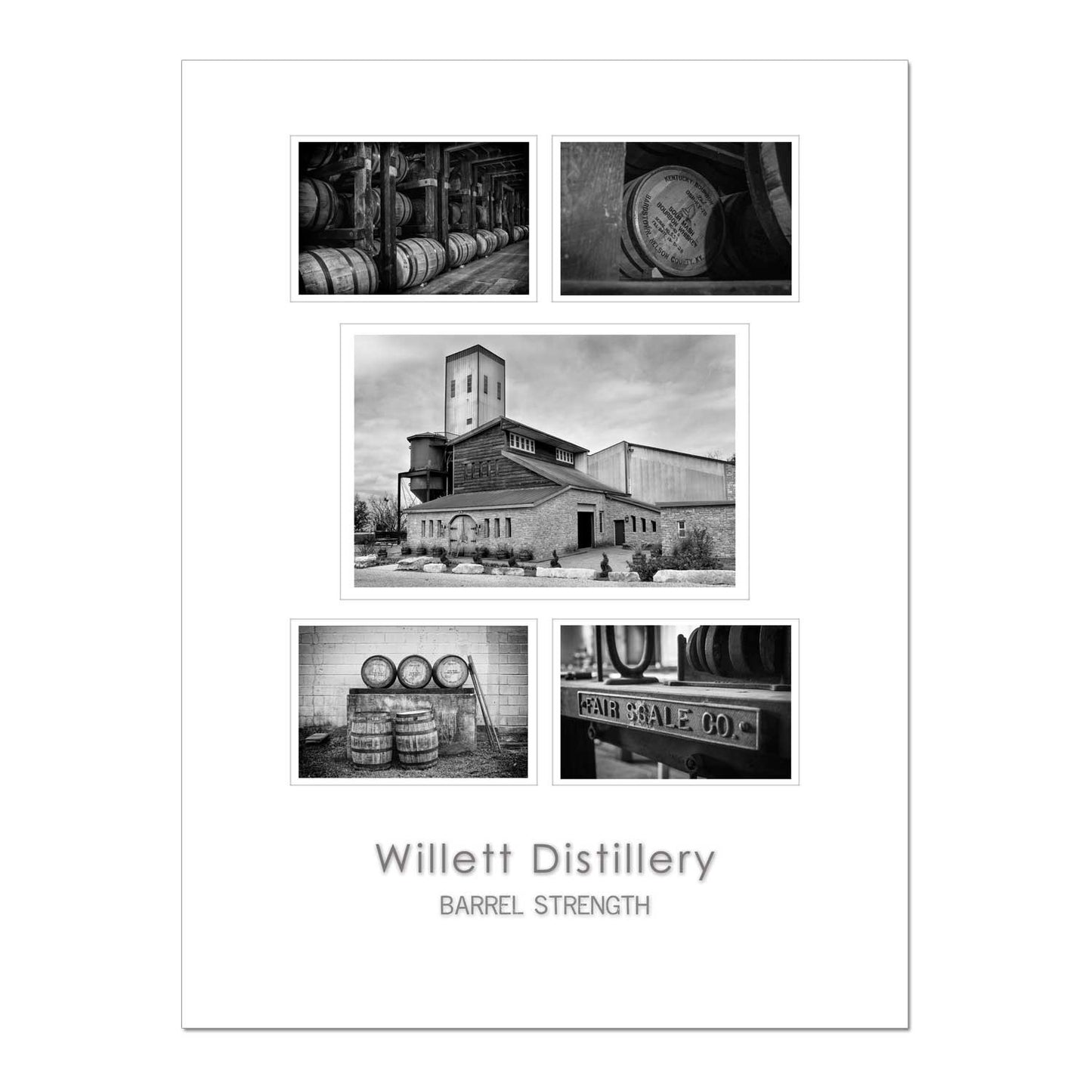 Willett Distillery – 18x24" Framed Poster
