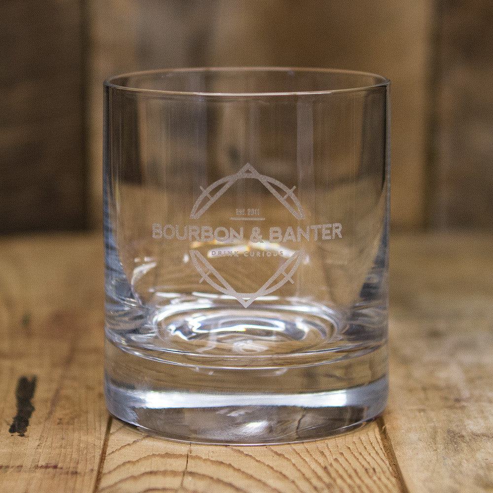 Bourbon & Banter Rocks Glass