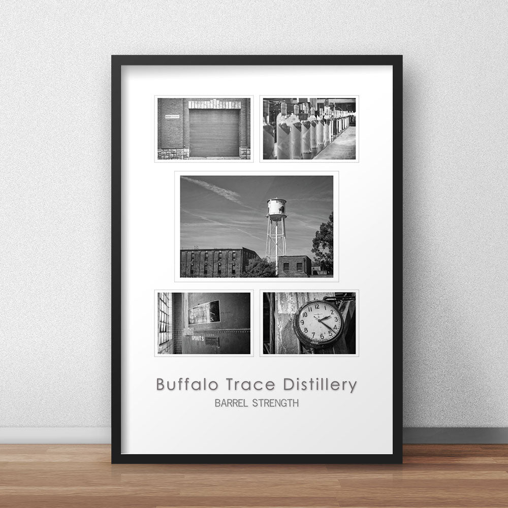 Buffalo Trace Distillery – 18x24" Framed Poster