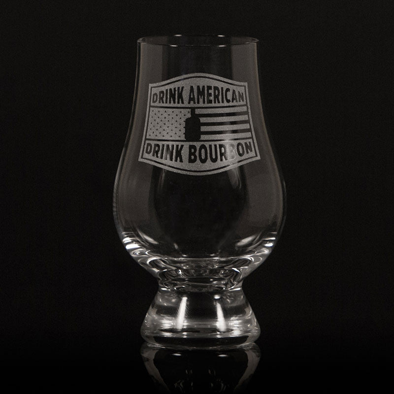 "Drink American" Glencairn – Set of 4