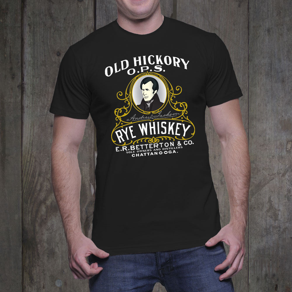 Old Hickory Rye Whiskey Men's T-Shirt